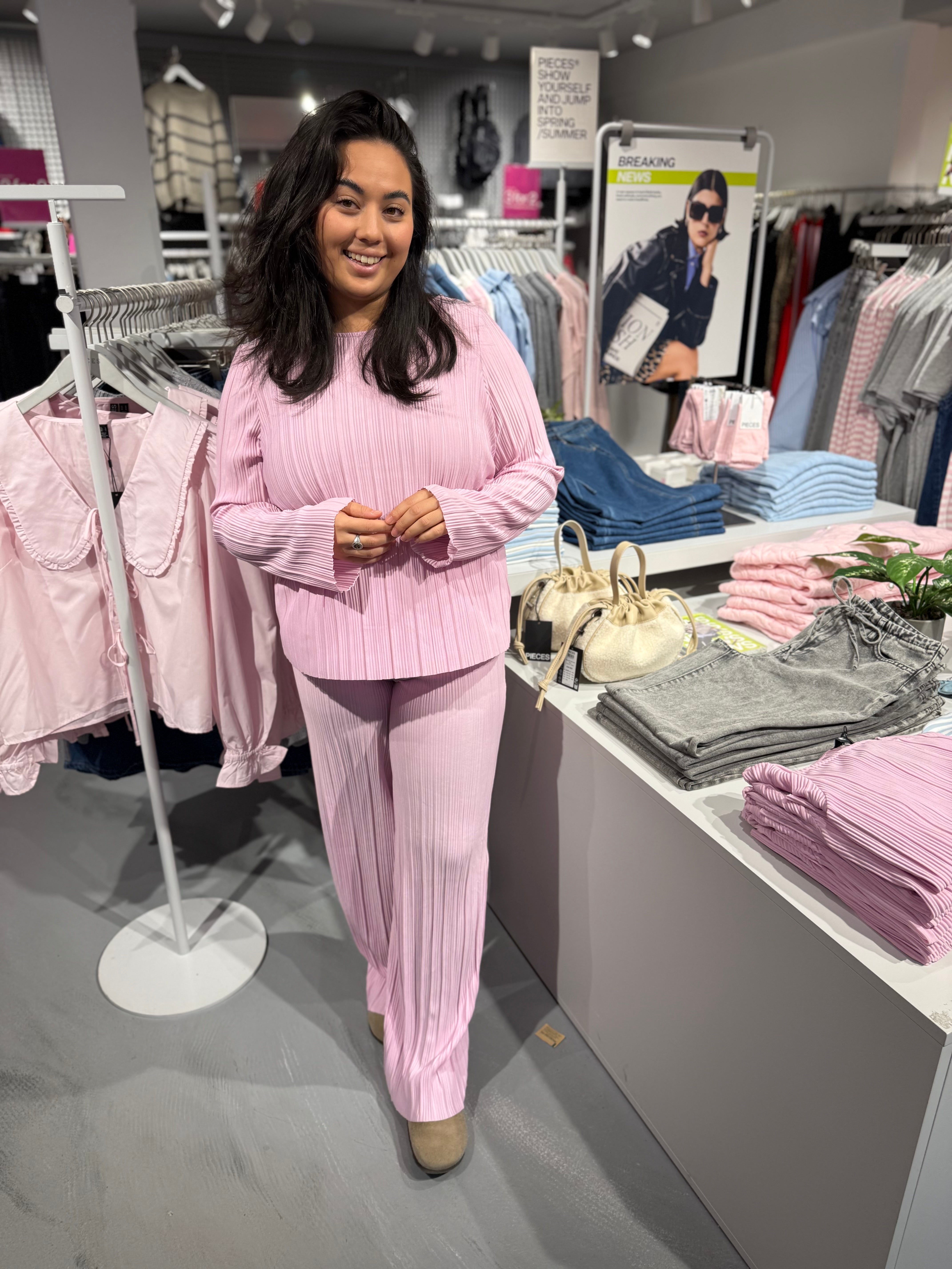 PCPAMMI Trousers - Roseate Spoonbill
